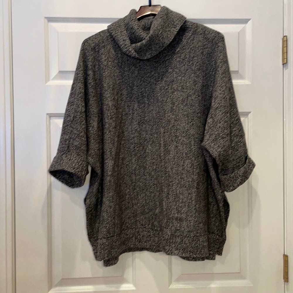 LL Bean Cozy Gray Sweater
